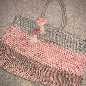 Flora Bella Beach Bag/Tote